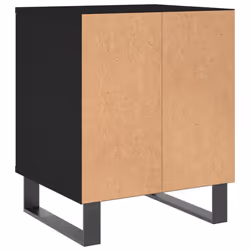 VidaXL 830735 Table de nuit et table de chevet Noir - Vue supplémentaire 7