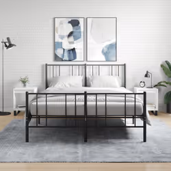 VidaXL 830737 Table de nuit et table de chevet Blanc