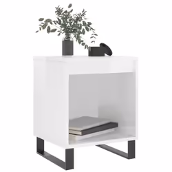 VidaXL 830737 Table de nuit et table de chevet Blanc