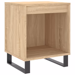 VidaXL 830739 Table de nuit et table de chevet Chêne - Vue supplémentaire 4