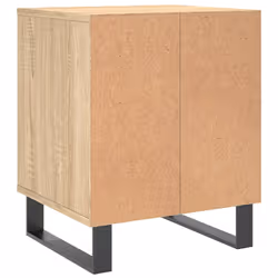VidaXL 830739 Table de nuit et table de chevet Chêne - Vue supplémentaire 7