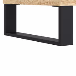 VidaXL 830739 Table de nuit et table de chevet Chêne - Vue supplémentaire 8