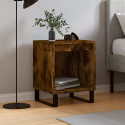 VidaXL 830742 Table de nuit et table de chevet Chêne