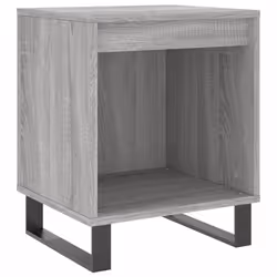 VidaXL 830745, Chêne, Métal, Bois, 400 mm, 350 mm, 500 mm, 2 pièce(s)