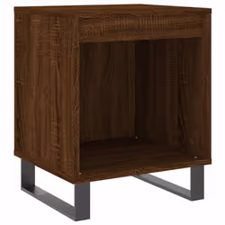 VidaXL 830747, Chêne, Métal, Bois, 400 mm, 350 mm, 500 mm, 2 pièce(s)
