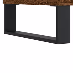VidaXL 830747 Table de nuit et table de chevet Chêne - Vue supplémentaire 7