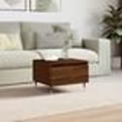 vidaXL Table basse chêne marron 50x46x35 cm bois d'ingénierie