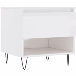 Ajoutez une touche d'élégance à votre salon avec cette élégante table basse. Matériau durable : le bois d'ingénierie est d'un ...