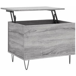 Vidaxl - Table basse Sonoma gris 60x44,5x45 cm Bois d'ingénierie