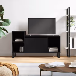 Avec un design élégant mais pratique, ce meuble TV est destiné à devenir un point de mire de votre pièce. Matériau robuste :  ...