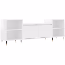 Avec un design élégant mais pratique, ce meuble TV est destiné à devenir un point de mire de votre pièce. Matériau robuste :  ...
