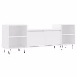 VidaXL 831340, Blanc, Métal, Bois, 1600 mm, 350 mm, 550 mm, 1 pièce(s)