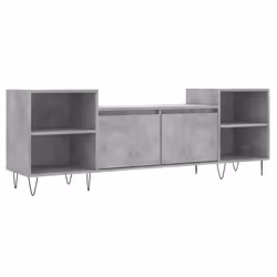 VidaXL 831344, Gris, Métal, Bois, 1600 mm, 350 mm, 550 mm, 1 pièce(s)