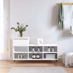 Gardez vos chaussures à l'abri de la poussière et de l'encombrement pour créer un environnement bien rangé avec cette élégant ...