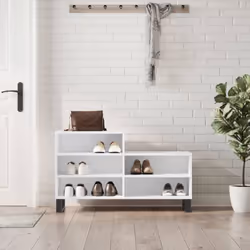Gardez vos chaussures à l'abri de la poussière et de l'encombrement pour créer un environnement bien rangé avec cette élégant ...