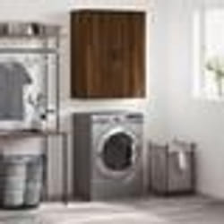 vidaXL Armoire murale chêne marron 69,5x34x90 cm bois d'ingénierie