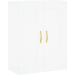 vidaXL Armoire murale blanc 69,5x34x90 cm bois d'ingénierie