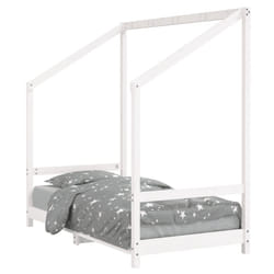 VidaXL 835701 Lit pour enfant Blanc Bois