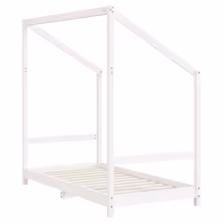 VidaXL 835701 Lit pour enfant Blanc Bois - Vue supplémentaire 6