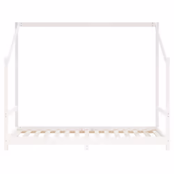 VidaXL 835704 Lit pour enfant Blanc Bois - Vue supplémentaire 4