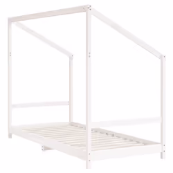 VidaXL 835704 Lit pour enfant Blanc Bois - Vue supplémentaire 6