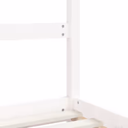VidaXL 835704 Lit pour enfant Blanc Bois - Vue supplémentaire 7