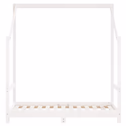 VidaXL 835707 Lit pour enfant Blanc Bois - Vue supplémentaire 4