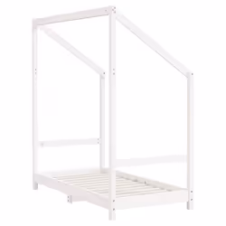 VidaXL 835707 Lit pour enfant Blanc Bois - Vue supplémentaire 6