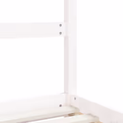 VidaXL 835707 Lit pour enfant Blanc Bois - Vue supplémentaire 7