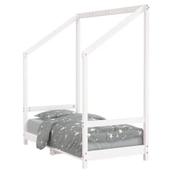 VidaXL 835710 Lit pour enfant Blanc Bois