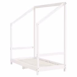VidaXL 835710 Lit pour enfant Blanc Bois