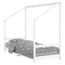 VidaXL 835713 Lit pour enfant Blanc Bois