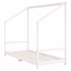 VidaXL 835713 Lit pour enfant Blanc Bois
