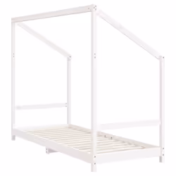 VidaXL 835713 Lit pour enfant Blanc Bois - Vue supplémentaire 6