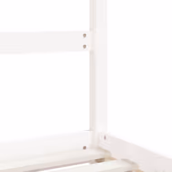 VidaXL 835713 Lit pour enfant Blanc Bois - Vue supplémentaire 7
