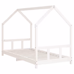 VidaXL 835719 Lit pour enfant Blanc Bois