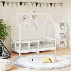 VidaXL 835722 Lit pour enfant Blanc Bois