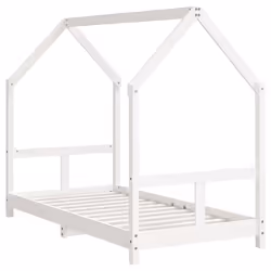 VidaXL 835725 Lit pour enfant Blanc Bois