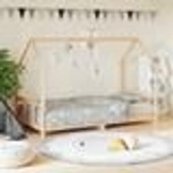vidaXL Cadre de lit pour enfant 90x190 cm Bois de pin massif