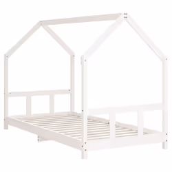 VidaXL 835728 Lit pour enfant Blanc Bois