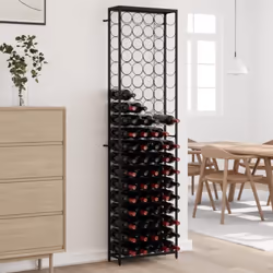 Rangez, vieillissez et présentez votre vin avec style grâce à ce casier à bouteilles ! Grande capacité : ce porte-bouteilles  ...