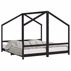 VidaXL 3200591, Noir, Bois, 90 x 200 mm, 1 pièce(s)