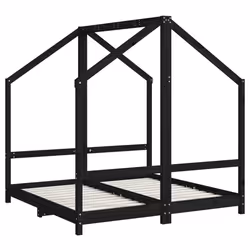 VidaXL 3200594 Lit pour enfant Noir Bois