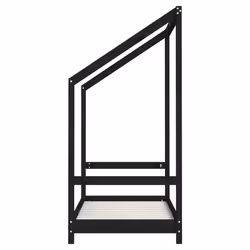 VidaXL 3200597 Lit pour enfant Noir Bois - Vue supplémentaire 5