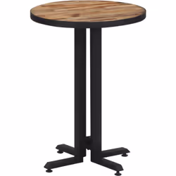 Savourez votre café ou prenez un repas avec vos amis grâce à cette charmante table de bistrot en bois ! Matériau durable : ce ...