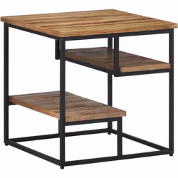 Ajoutez une touche de charme moderne à votre intérieur avec cette table d'appoint tendance et pratique. Matériau durable : ce ...