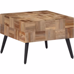 Ajoutez une touche d'élégance à votre salon avec cette élégante table basse en bois. Matériau durable : cette table de salon  ...