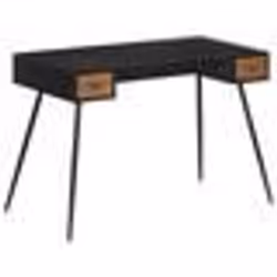 vidaXL Bureau 117x56,5x75 cm teck massif récupéré