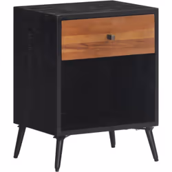 Cette table de chevet tendance au design élégant apportera un supplément intemporel à votre décoration intérieure. Matériau d ...