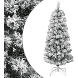 Sapin de Noël artificiel à charnières avec neige floquée 120 cm